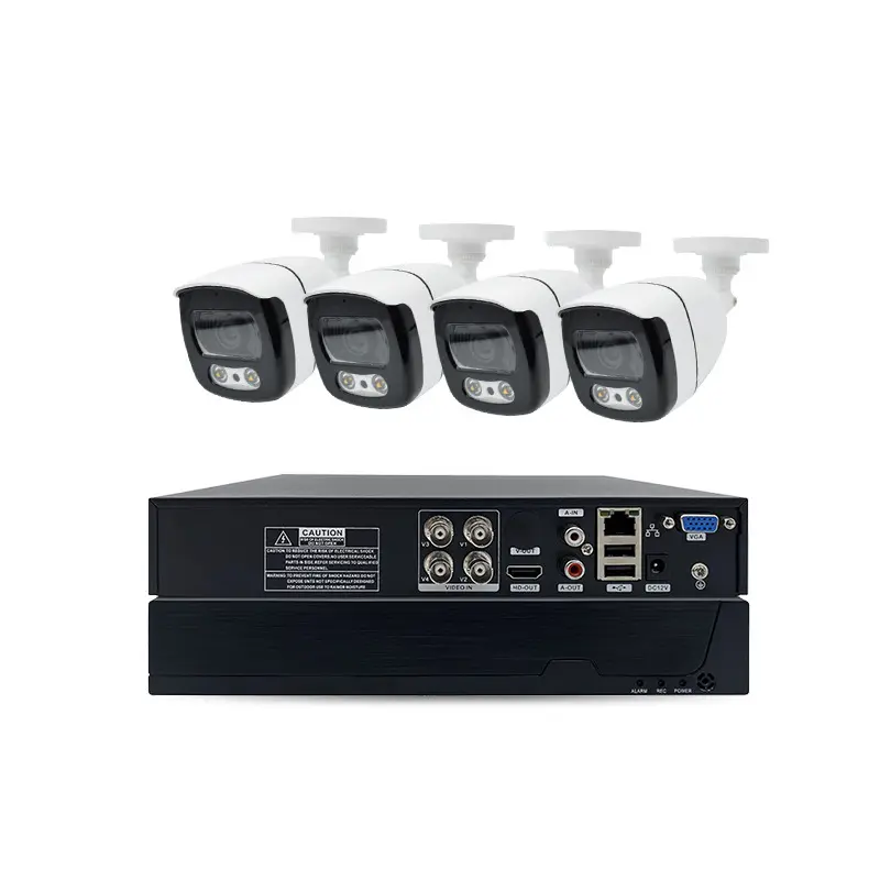 Home Security With Camera - Zestaw kamer CCTV 5MP AHD DVR