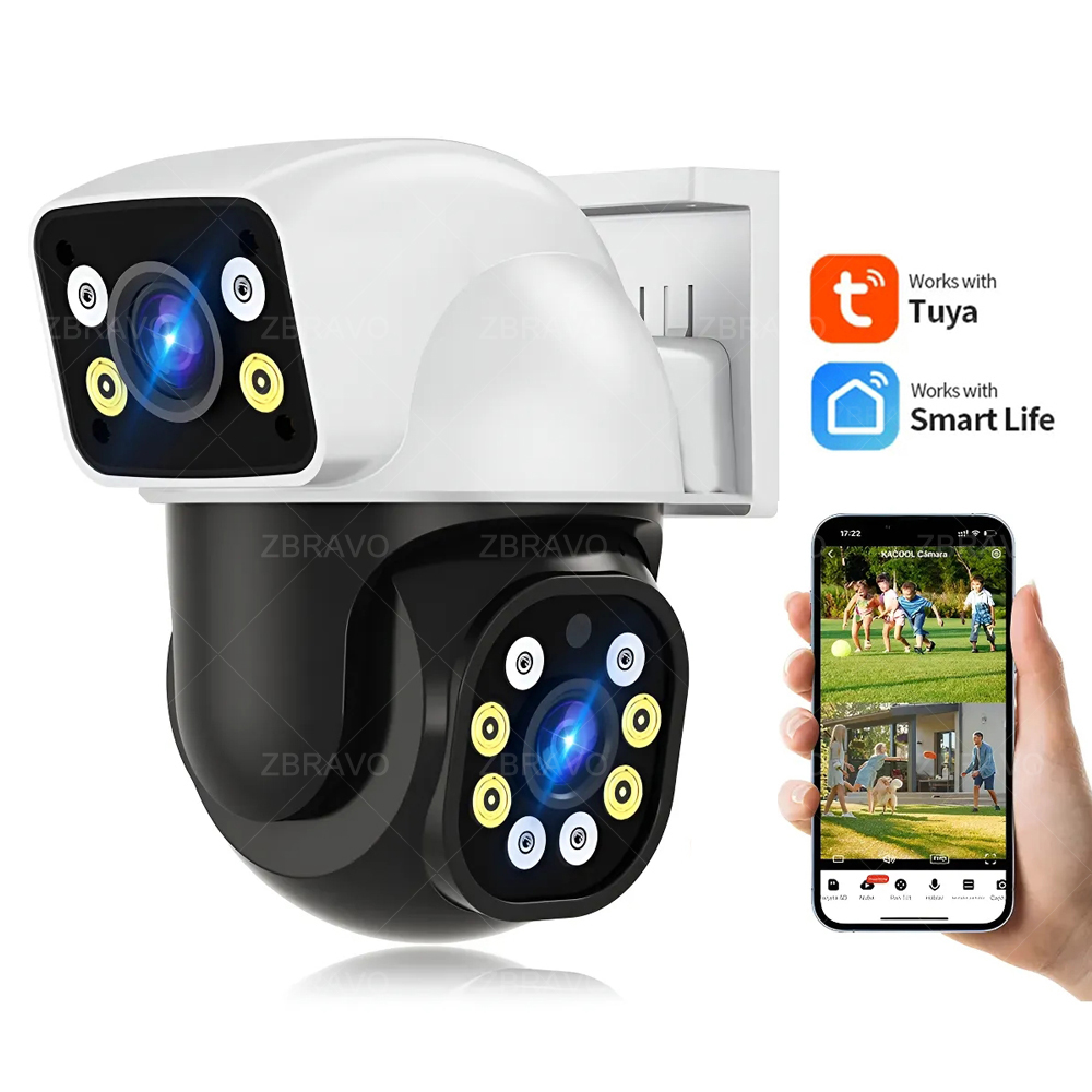 Home Security Tech - Smartlife 8MP WiFi Tuya Kamera Zewnętrzna