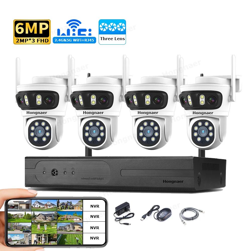 Home Security With Camera - Zestaw kamer bezpieczeństwa do monitoringu domu