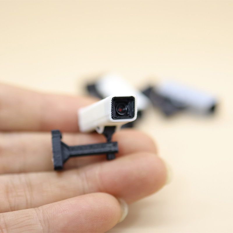 Home Security With Camera - Miniaturowa kamera monitoringu w skali 1/12