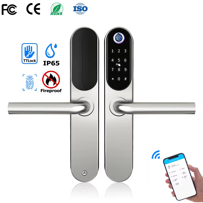 Home Security Group - Inteligentny zamek cyfrowy ze stali nierdzewnej