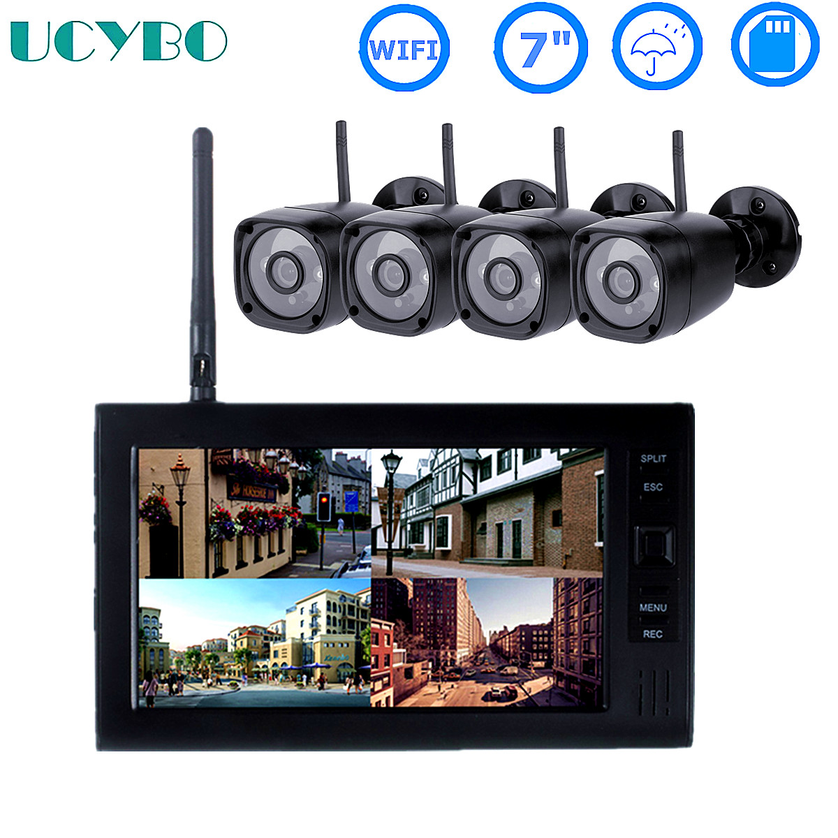 Home Security With Camera - 7 
