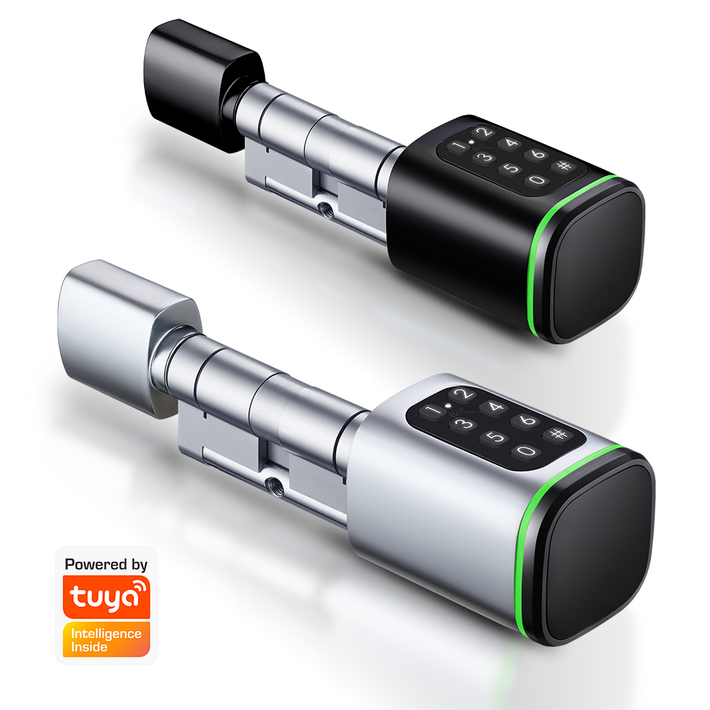 Home Security Group - Inteligentny zamek cylindryczny Tuya 60-90mm Elektryczny