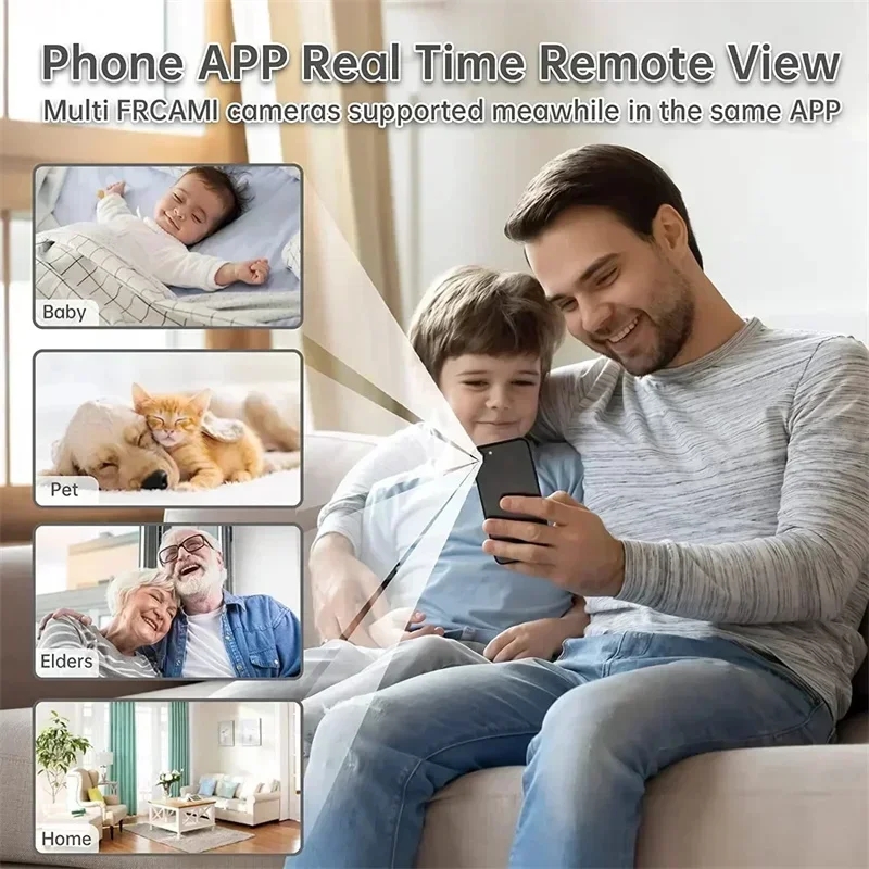 Home Security Lidar - Miniaturowa kamera A9 WiFi Bezprzewodowy monitoring