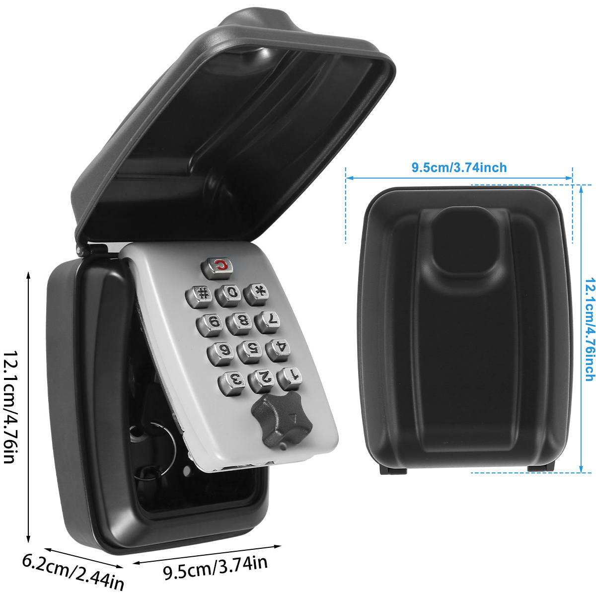 Key Lock Box Wall-Mount Secret – Home Security Group recenzja i cena