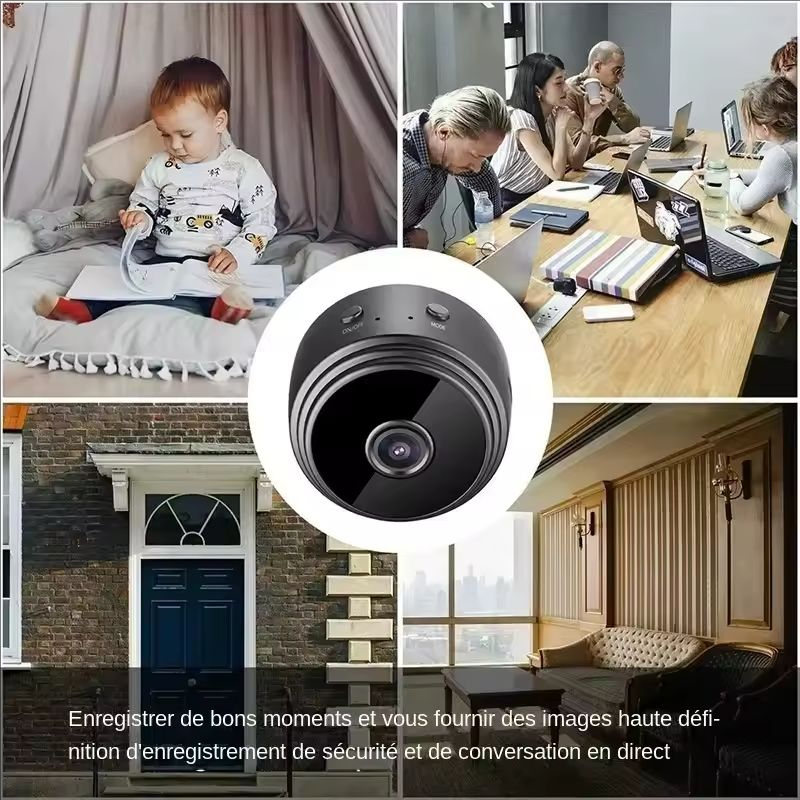 Miniaturowa kamera A9 WiFi Bez – Home Security Lidar recenzja i cena