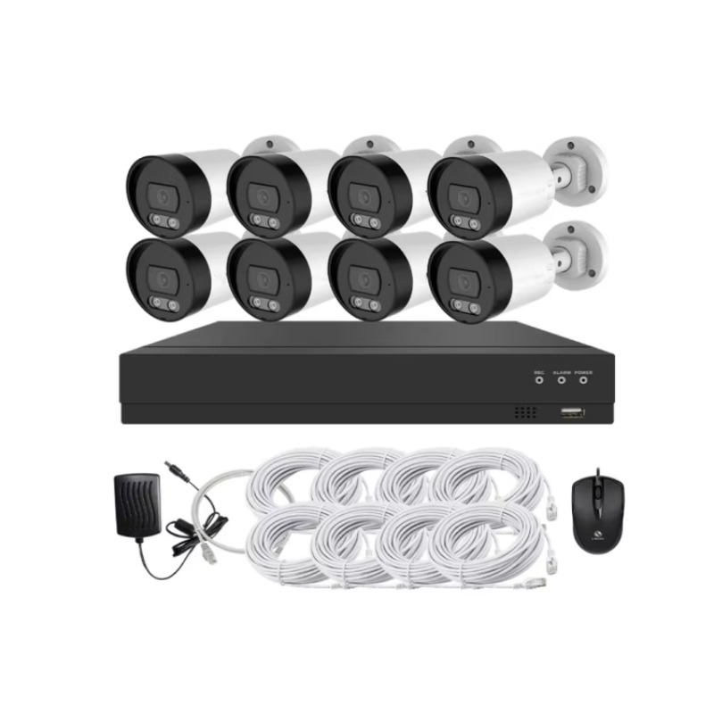 Zestaw kamer CCTV 4-kanałowy 8 – Home Security With Camera recenzja i cena
