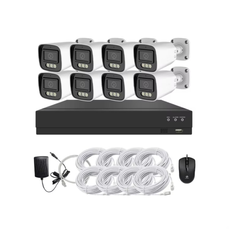 Zestaw kamer CCTV 4-kanałowy 8 – Home Security With Camera recenzja i cena