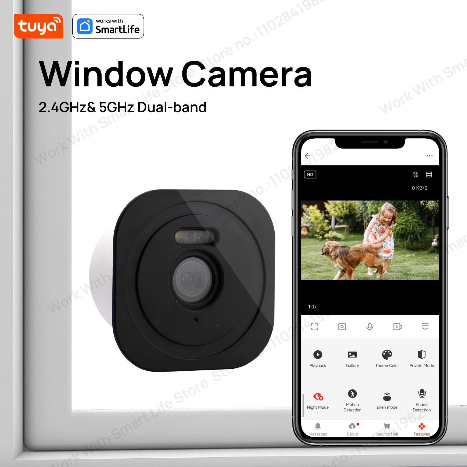 Kamera okienna Tuya 3MP 2K, ka – Home Security Lidar recenzja i cena