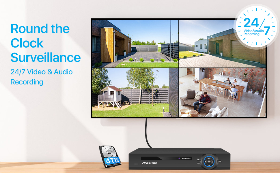 Rejestrator wideo NVR Super 8M – Home Security With Camera recenzja i cena