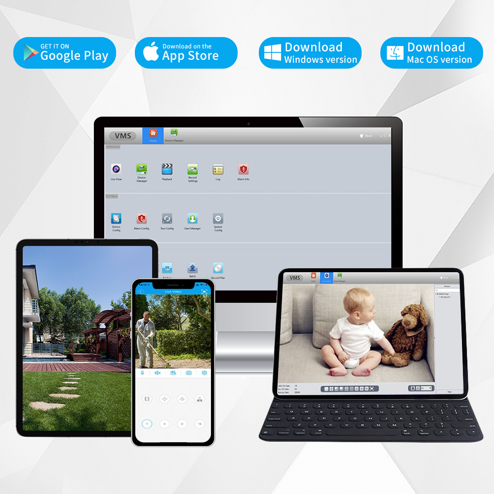 Rejestrator wideo NVR Super 8M – Home Security With Camera recenzja i cena