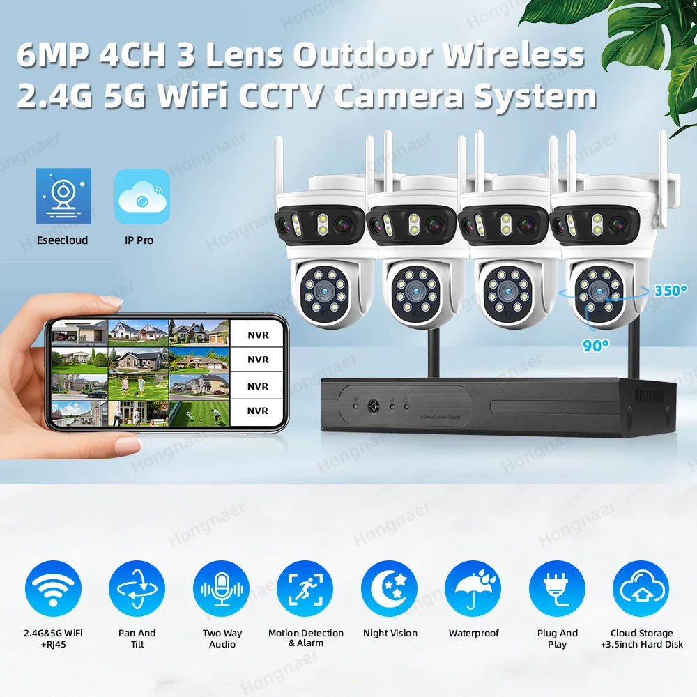 Zestaw kamer bezpieczeństwa do – Home Security With Camera recenzja i cena