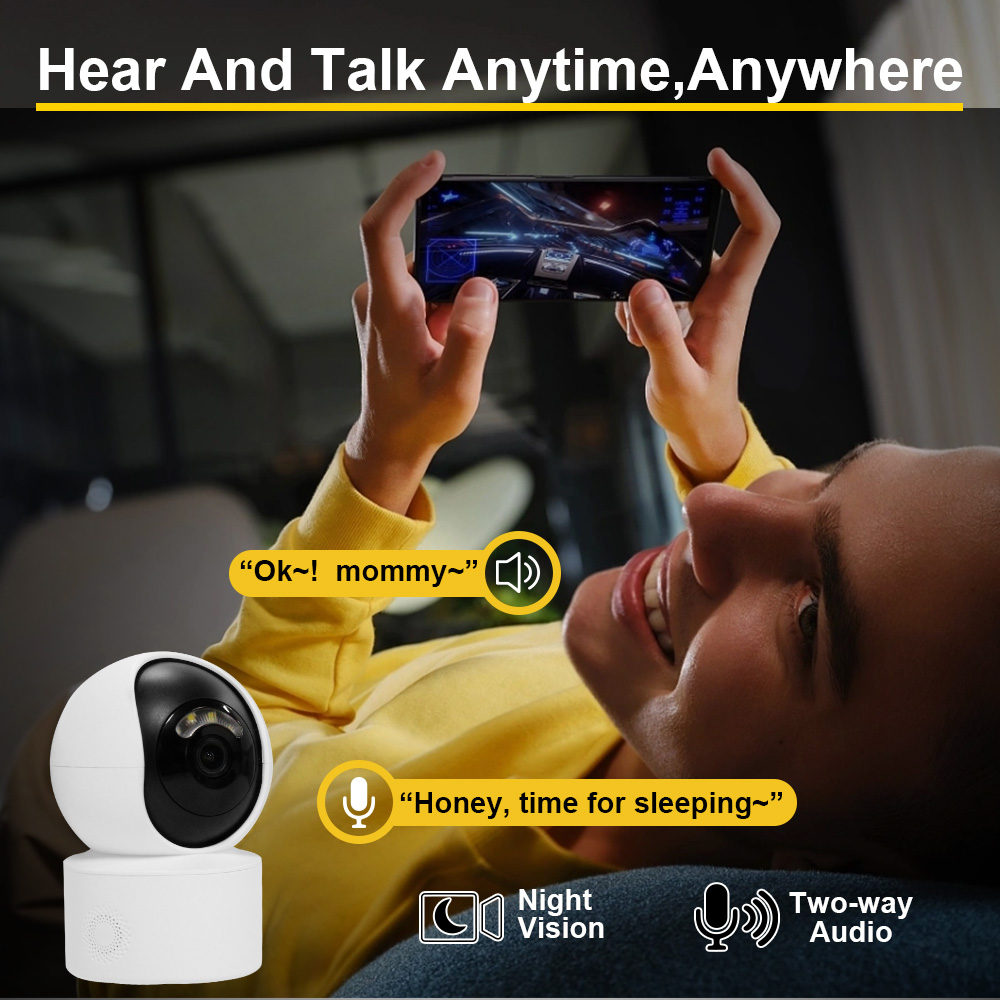Kamera IP Yoosee 5MP WiFi, obr – Home Security Lidar recenzja i cena