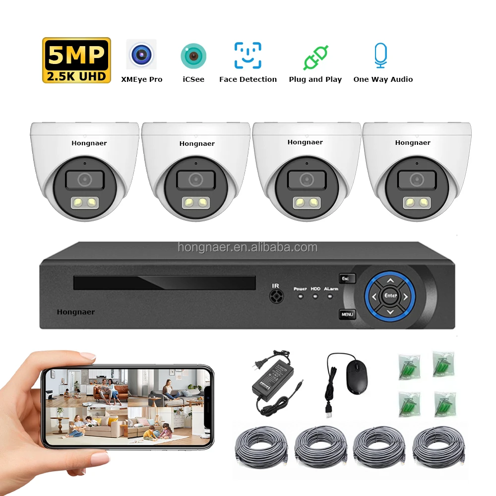Zestaw kamer IP NVR do monitor – Home Security Kit With Camera recenzja i cena