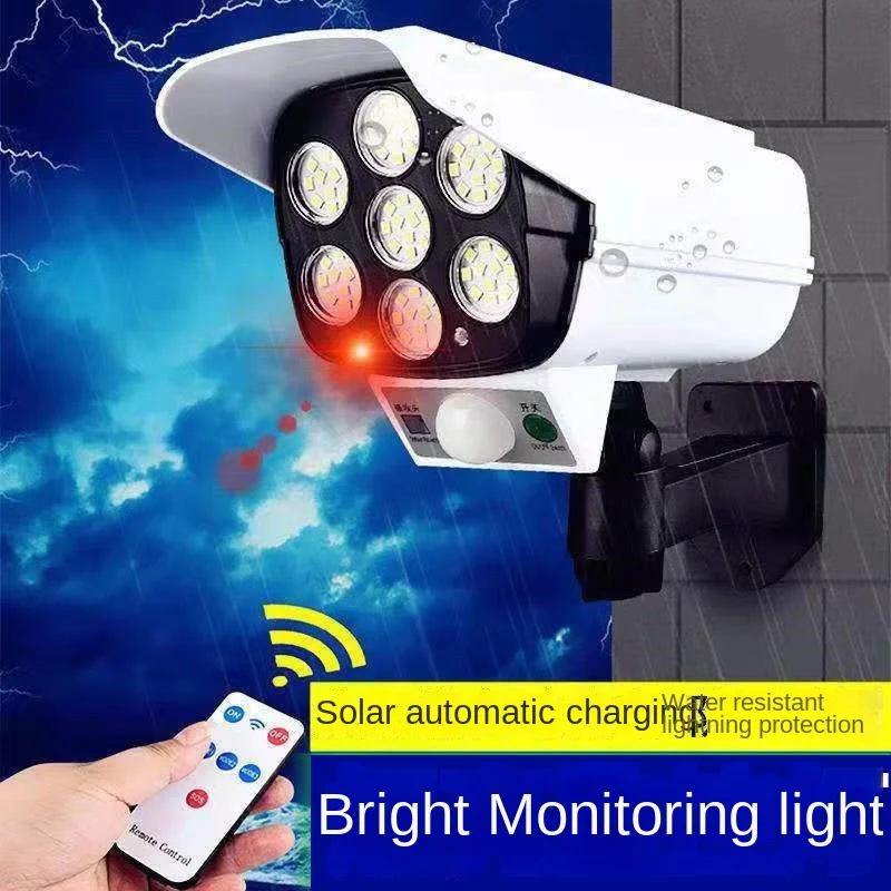 Zewnętrzna lampa słoneczna z c – Home Security With Camera recenzja i cena
