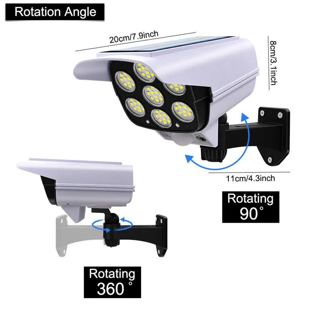 Zewnętrzna lampa słoneczna z c – Home Security With Camera recenzja i cena