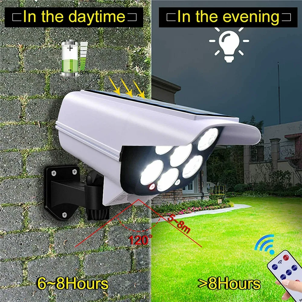 Zewnętrzna lampa słoneczna z c – Home Security With Camera recenzja i cena