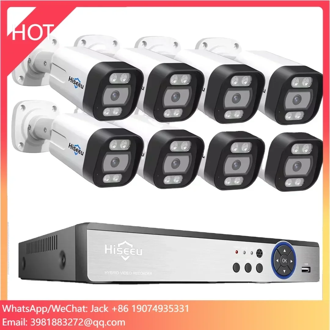 Hiseeu 4K 8-kanałowy 8MP Zewnę – Home Security Kit With Camera recenzja i cena