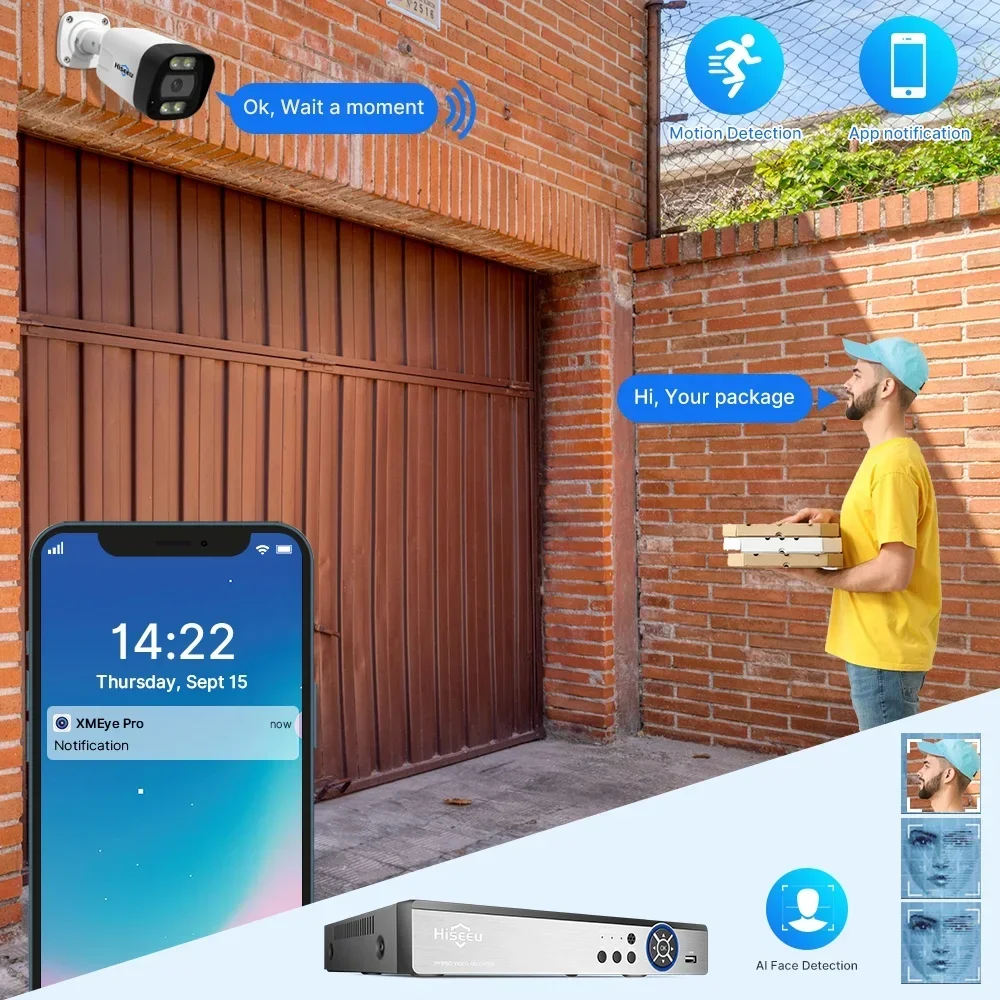 Hiseeu 4K 8-kanałowy 8MP Zewnę – Home Security Kit With Camera recenzja i cena