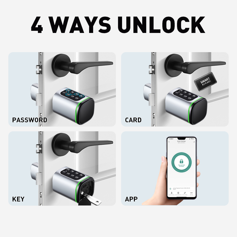 Inteligentny zamek cylindryczn – Home Security Group recenzja i cena