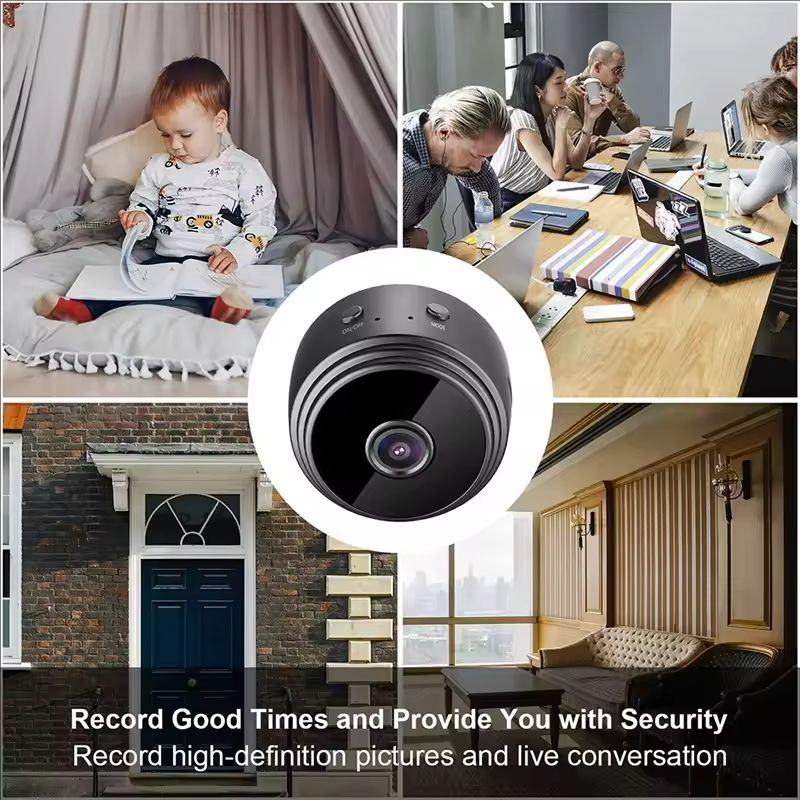 Miniaturowa kamera A9 WiFi Bez – Home Security Lidar recenzja i cena